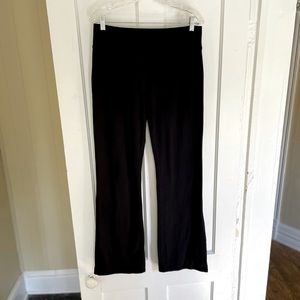 Large Black Aerie Yoga Pants Flared Legging